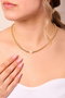 Heliophilia Silver CK9961 Collar de Oro